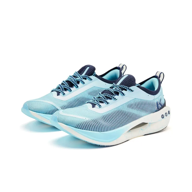 QIAODAN Flying Shadow PRO Cushioning Anti-Slip And Wear-Resistant Low-Top Running Shoes Men's Cirrus Blue Serene Blue-2