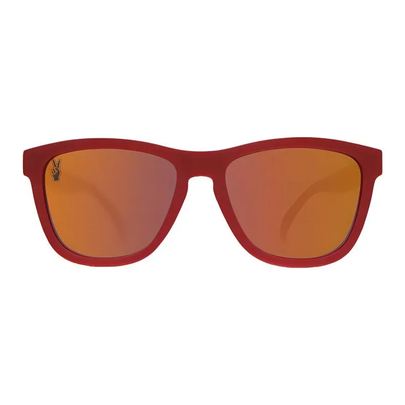 Goodr - Square Sunglasses Unisex Red-1