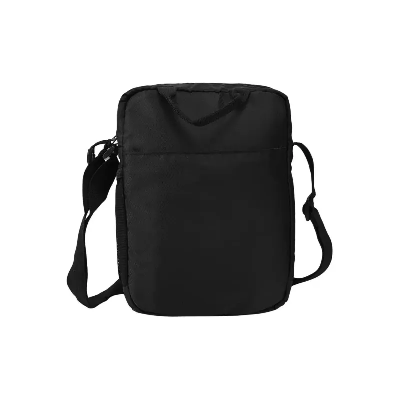 CAT Polyester Messenger Shoulder Bag, Crossbody Bag Medium Size Unisex Black-1