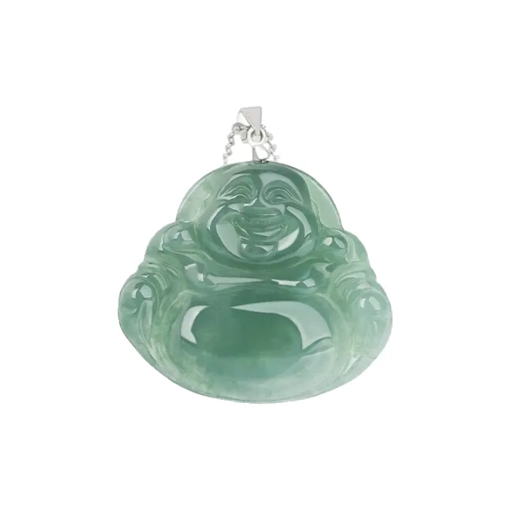 Jing Ruyu Ice Glutinous Jadeite Necklaces Women's-0