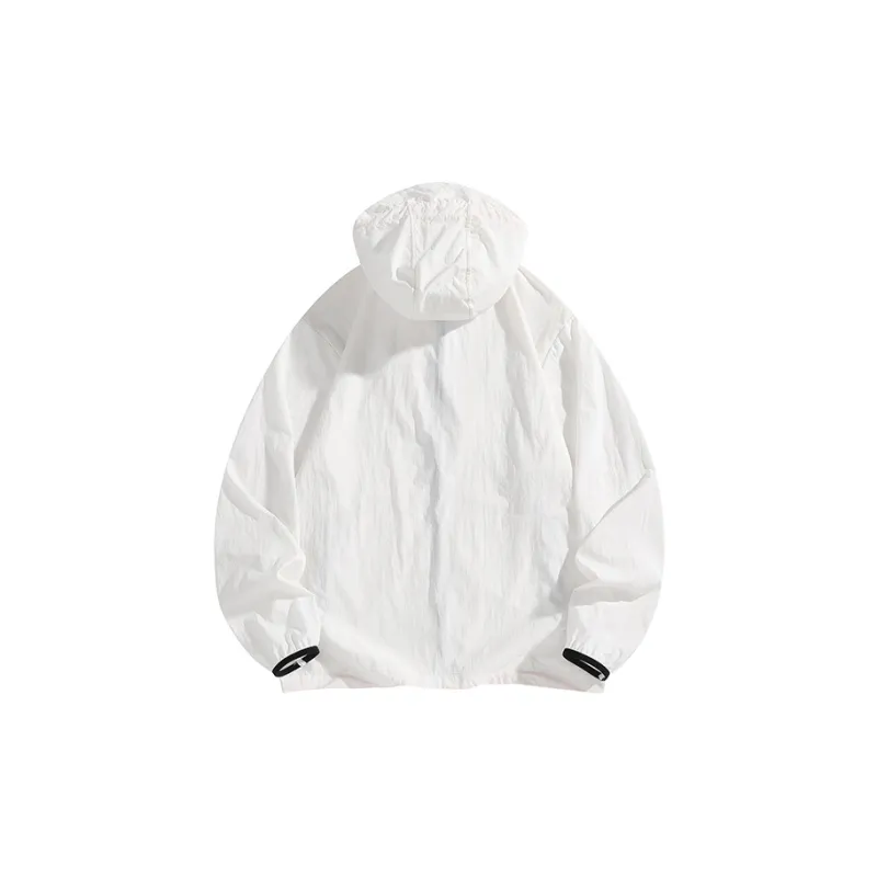 MIIOW Lightweight Breathable Hooded Zip Closure Sun Protection Clothing Couple Women's-1