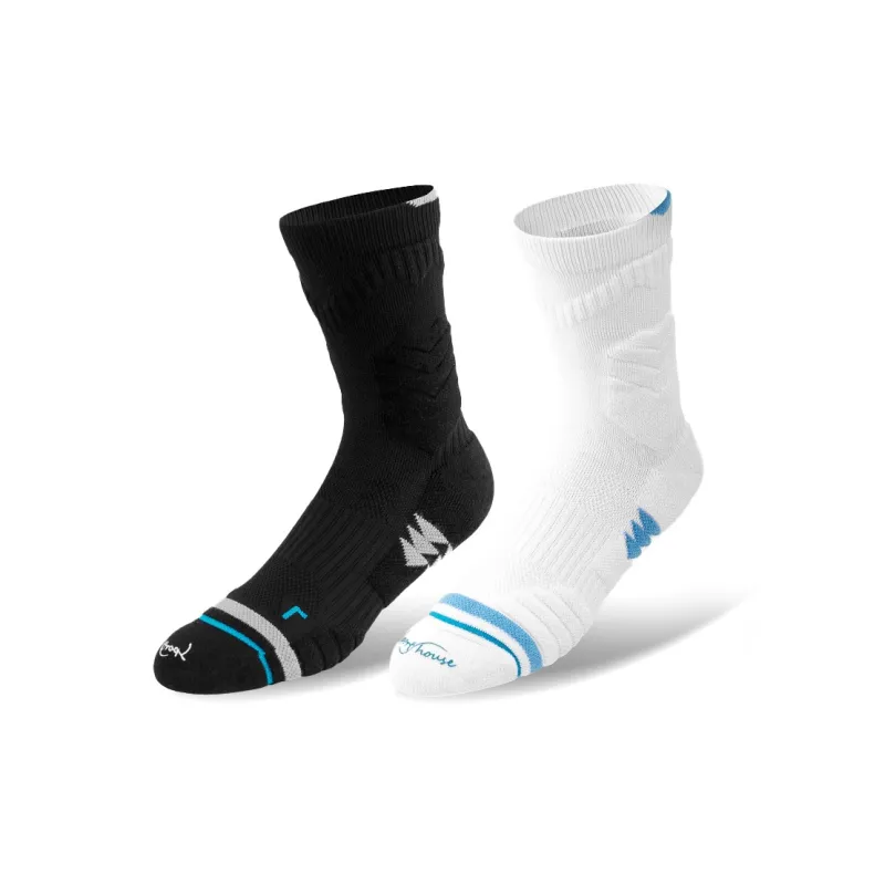 FUGEER Basketball Socks Men's 2 Pack-14
