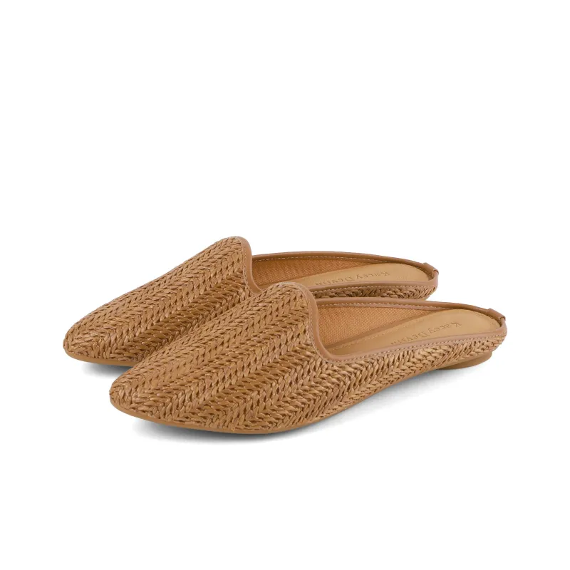 Kacey Devlin Rubber Sole Woven Slip Resistant Closed Toe Slippers Women's-1