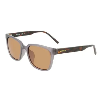 NAUTICA Injection Molded Square Sunglasses Unisex Gray