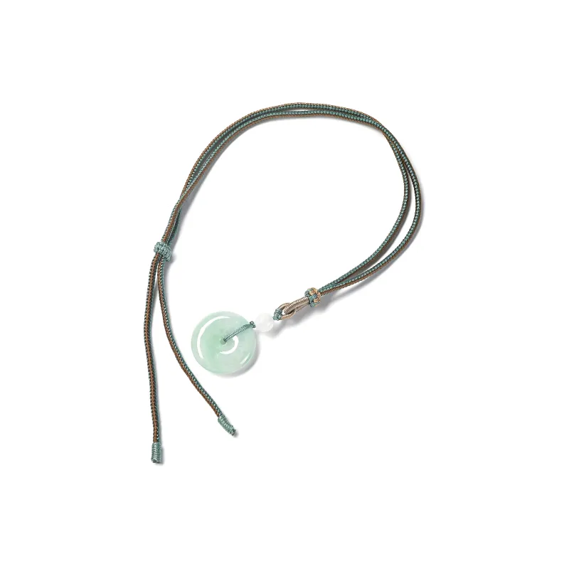 Abby's Wonderland Glutinous Jade Jadeite Necklaces Unisex-1