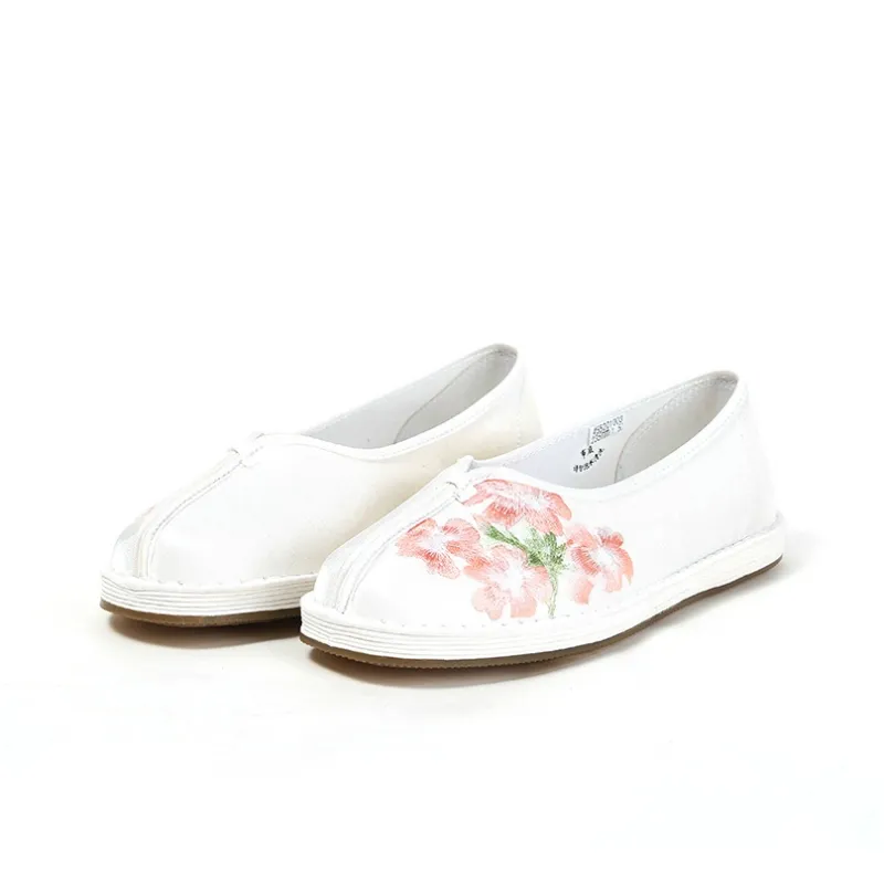 Old Meihua Casual Single Shoes Women's White-2