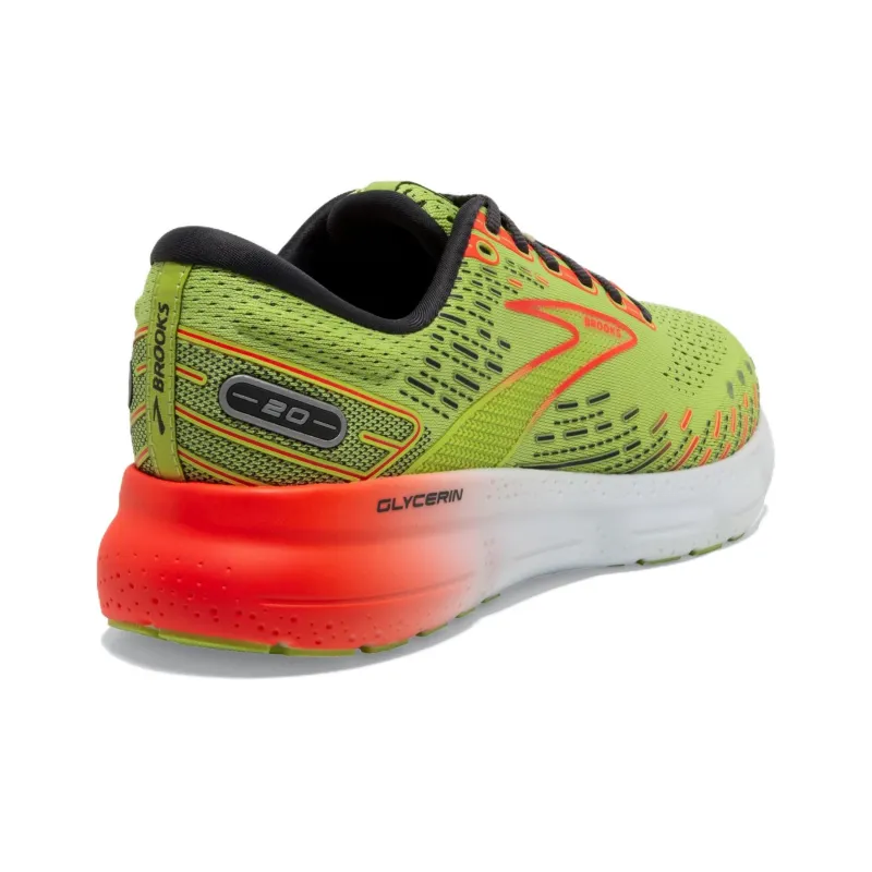Brooks Glycerin 20 'Lime Red Ebony'-3