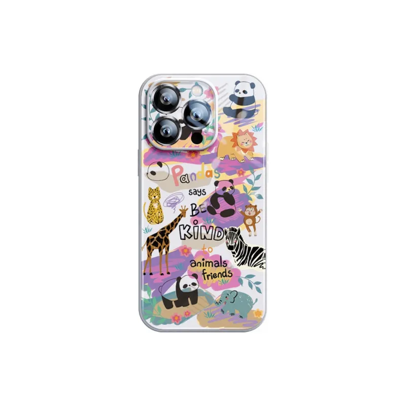 Sen Dog Glass Material Phone Cases Applicable To IPhone15Promax/Pro/Plus/14/13/12 Original Design Artistic-24