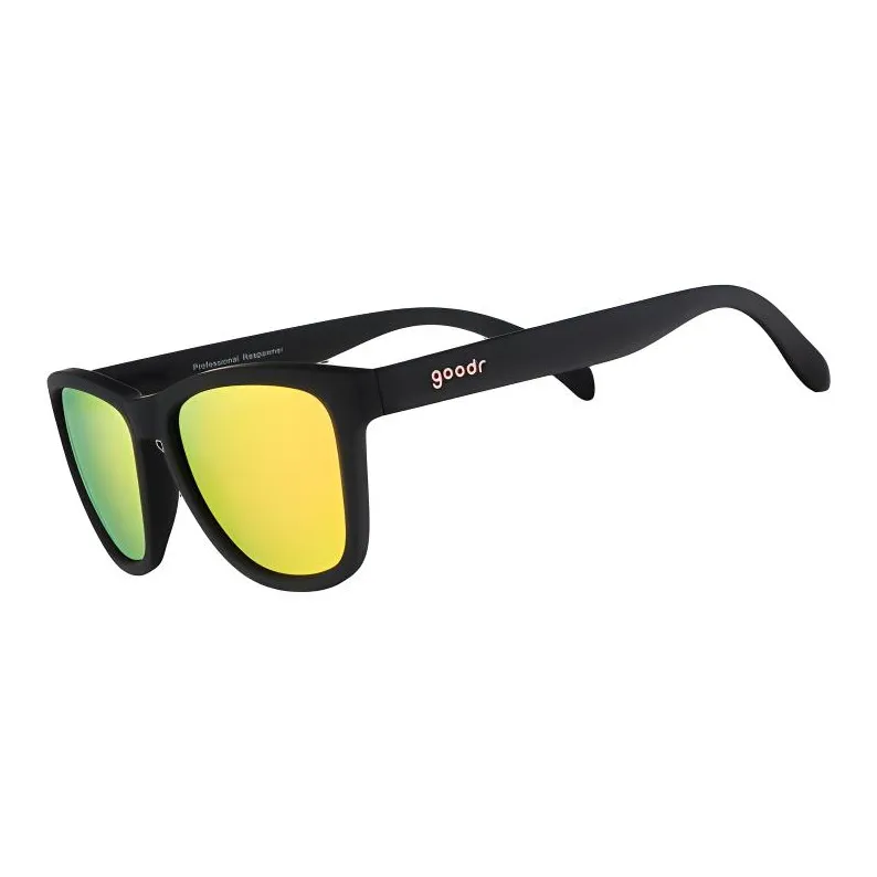 Goodr - Square Sunglasses Unisex Black-0