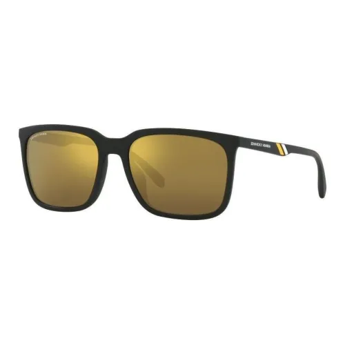 ARMANI EXCHANGEAE Injection Molded Irregular Shape Sunglasses Men's Black
