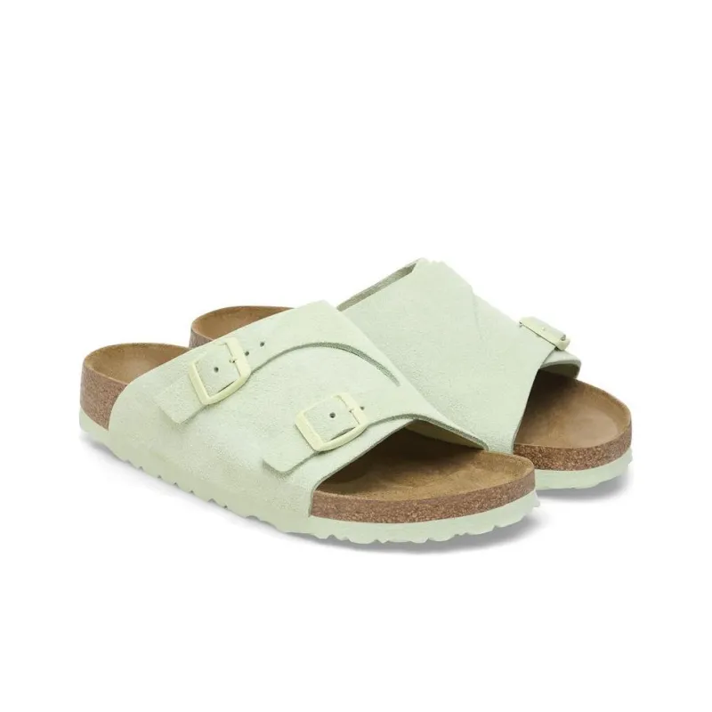 Birkenstock Zürich Suede Slides-3