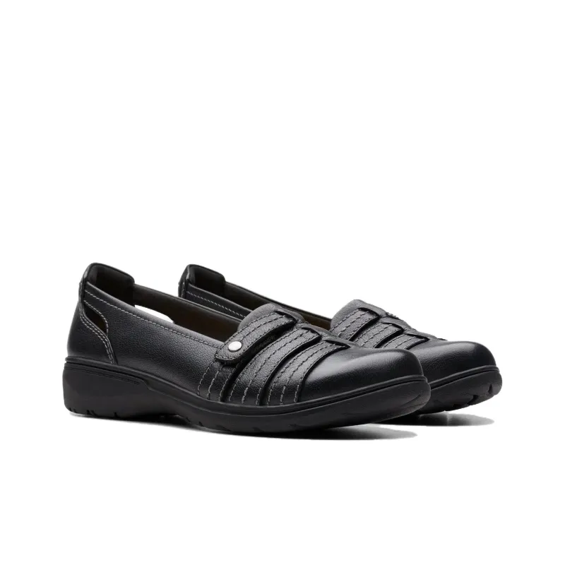 Clarks Casual Single Shoes 3.5cm Women's Black-2