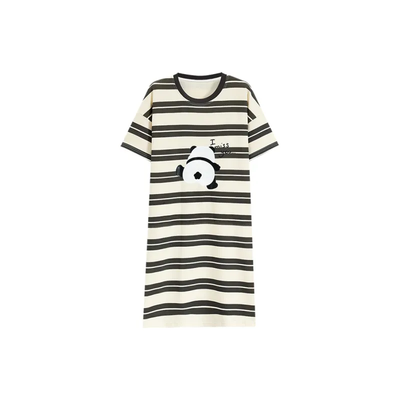 Tianmicat Nightgown Women's Custard 631-0