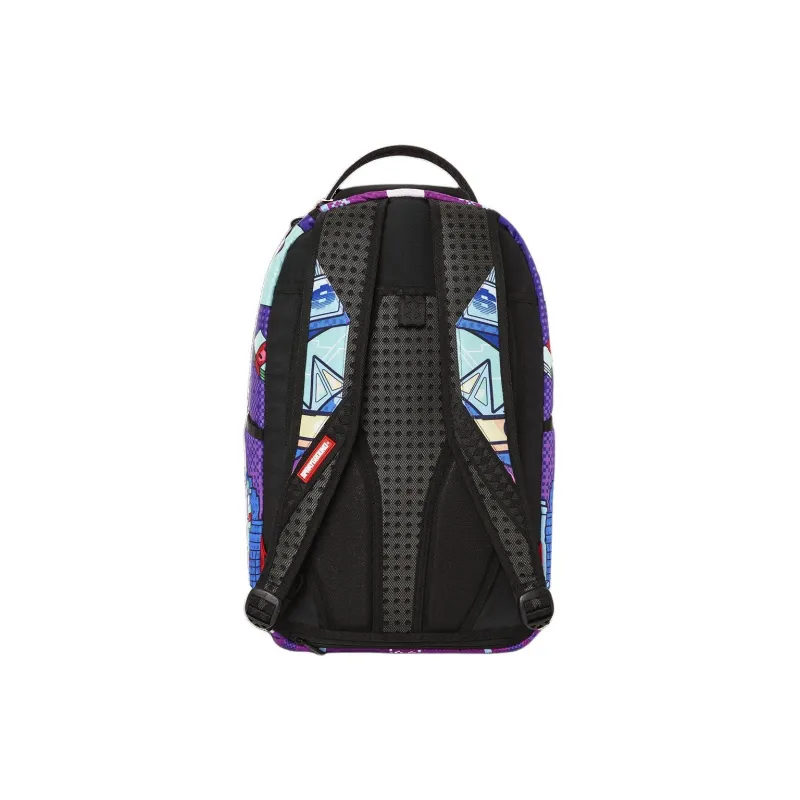 SPRAYGROUND Polyester Backpack Unisex Purple-4