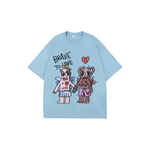 Guuka T-Shirts Unisex Pink/Blue