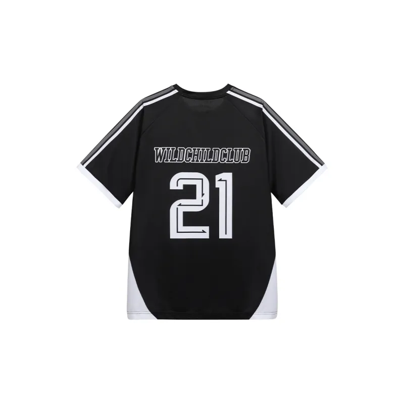 Wild Child Club American Streetwear Vintage Basketball Jerseys T Shirt Unisex-5