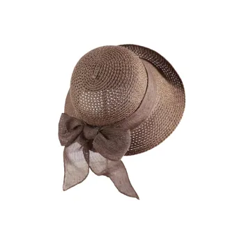 Youyoulan Cellulose Material And Polyester Straw Hat Bucket Hat Sun Hat Unisex