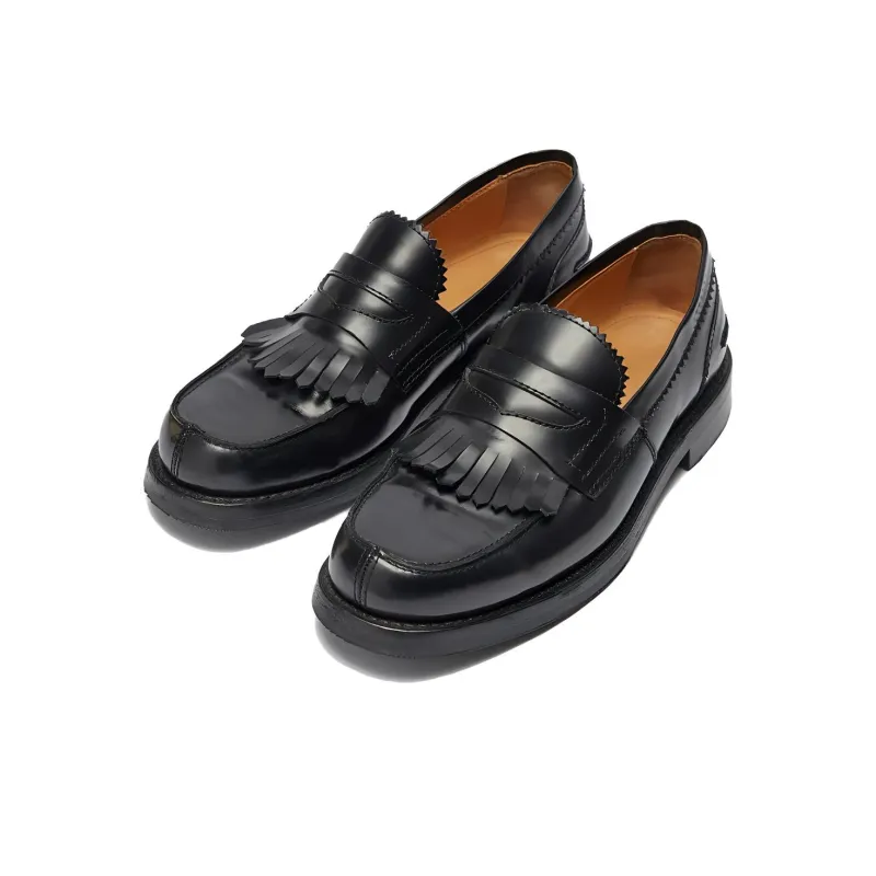 OUR LEGACY Fringed Slip on Loafers-2