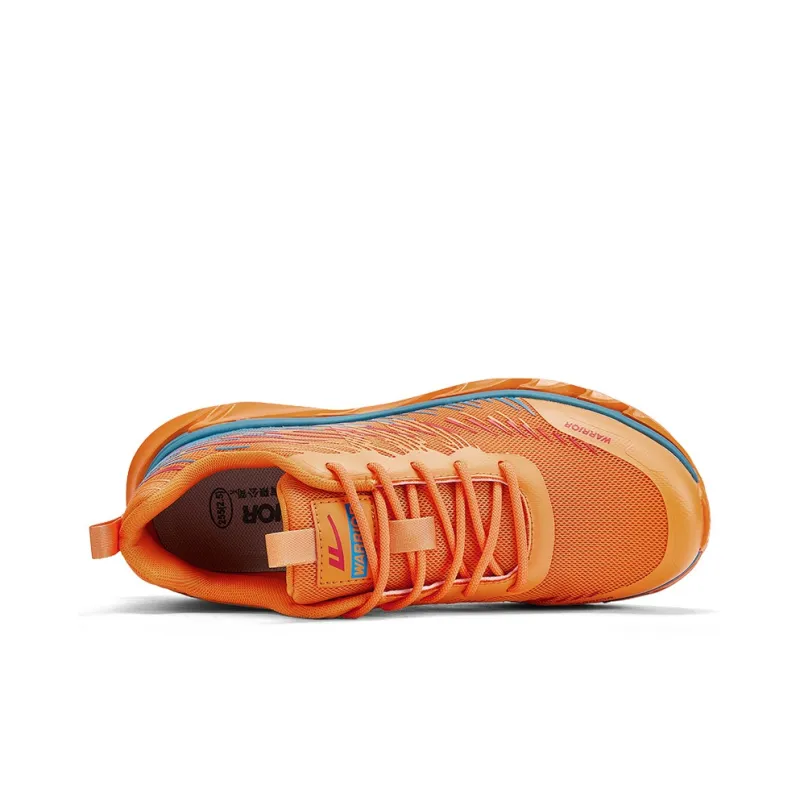 Warrior Rebound Wear Resistant Slip Resistant Low Top Casual Shoes Men's Orange Yellow-2