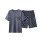 Plaid Pocket, Dark Gray