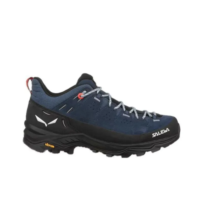 SALEWA Cushioned Anti-Slip Wear-Resistant And Water-Resistant Low-Top Trekking Shoes Women's Blue Black-1