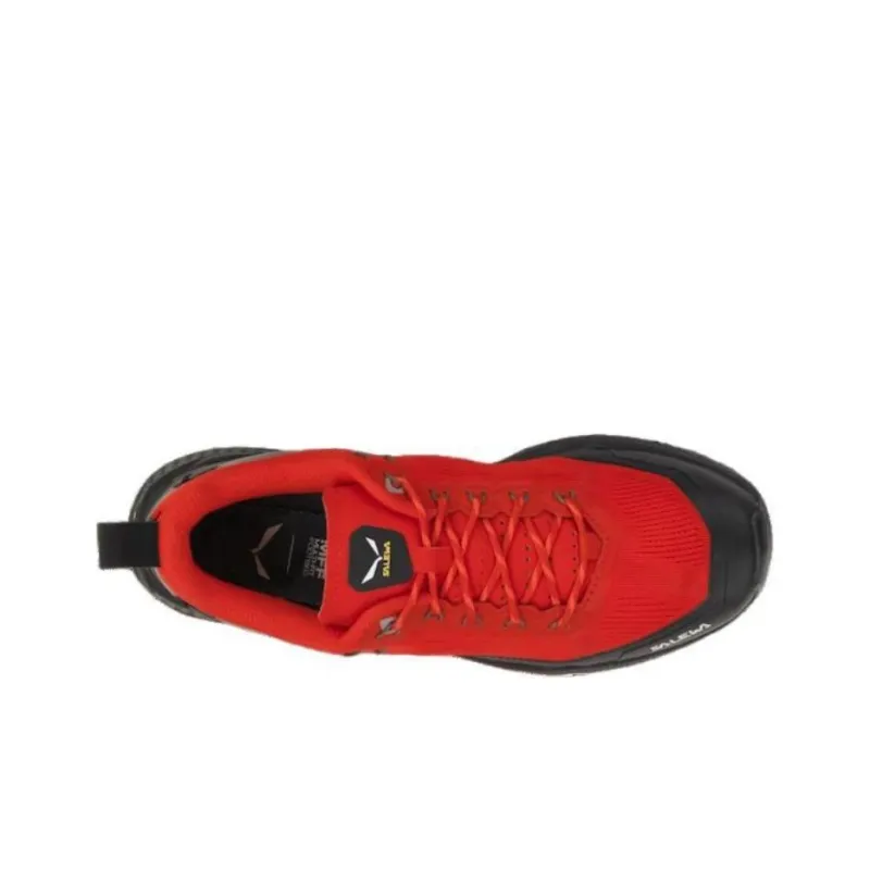 SALEWA PEDROC Wear-Resistant Support Low-Top Trekking Shoes Women's Red Black-2