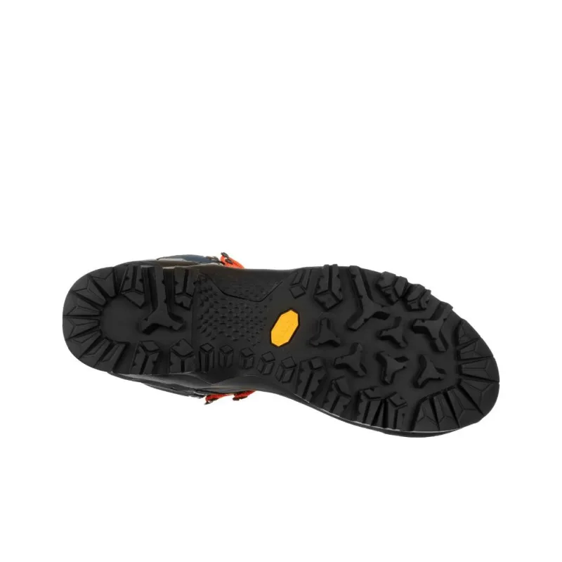 SALEWA GORE-TEX Anti-Slip And Wear-Resistant Water-Resistant Mid-Top Trekking Shoes Men's Blue-4