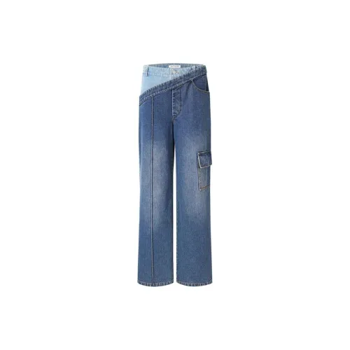 JAC FLEURANT Jeans Women's Dark Blue