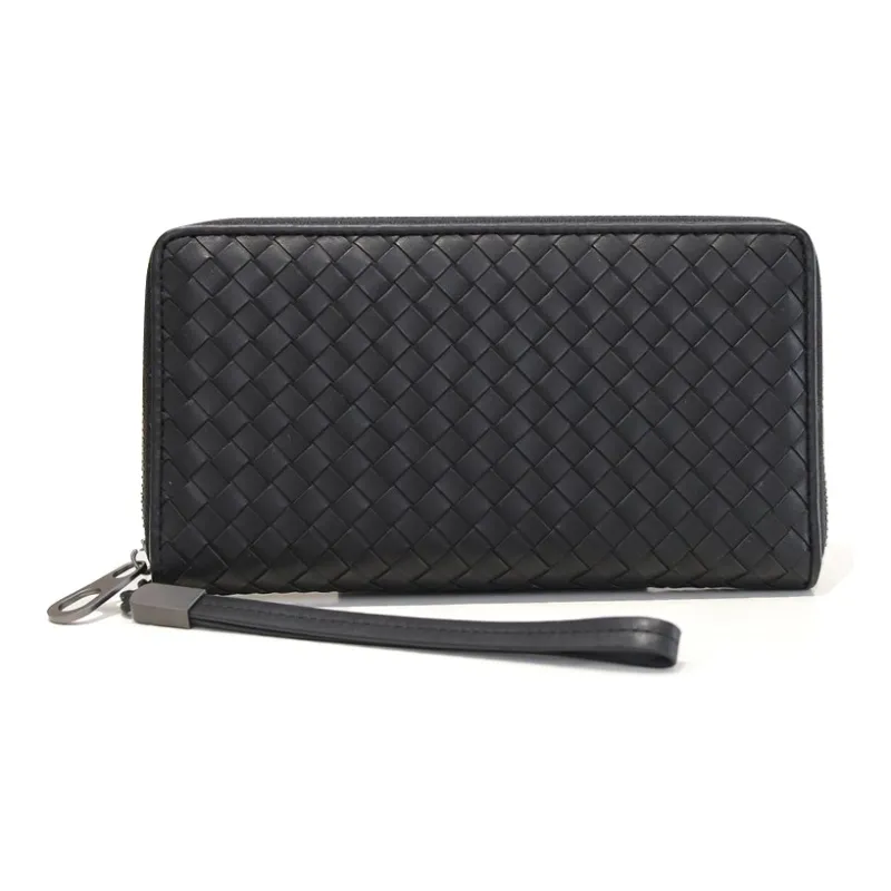 DOSRFINI Cow Leather Wallet Regular Men's Black-2