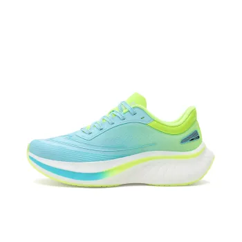 SOONFLY Running Shoes Men Low-Top Green