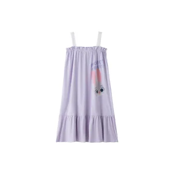 Disney Nightgown Summer Women's Purple