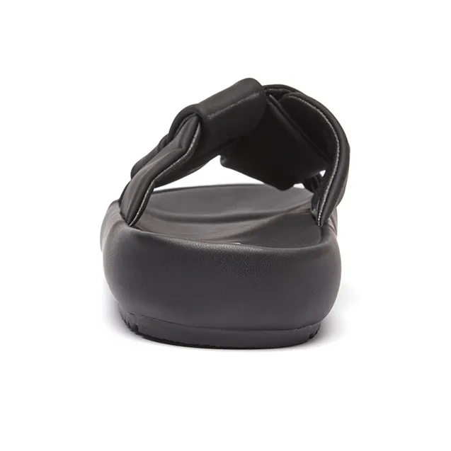 WARRIOR Slide Slippers Women's Black/Khaki/Beige-3