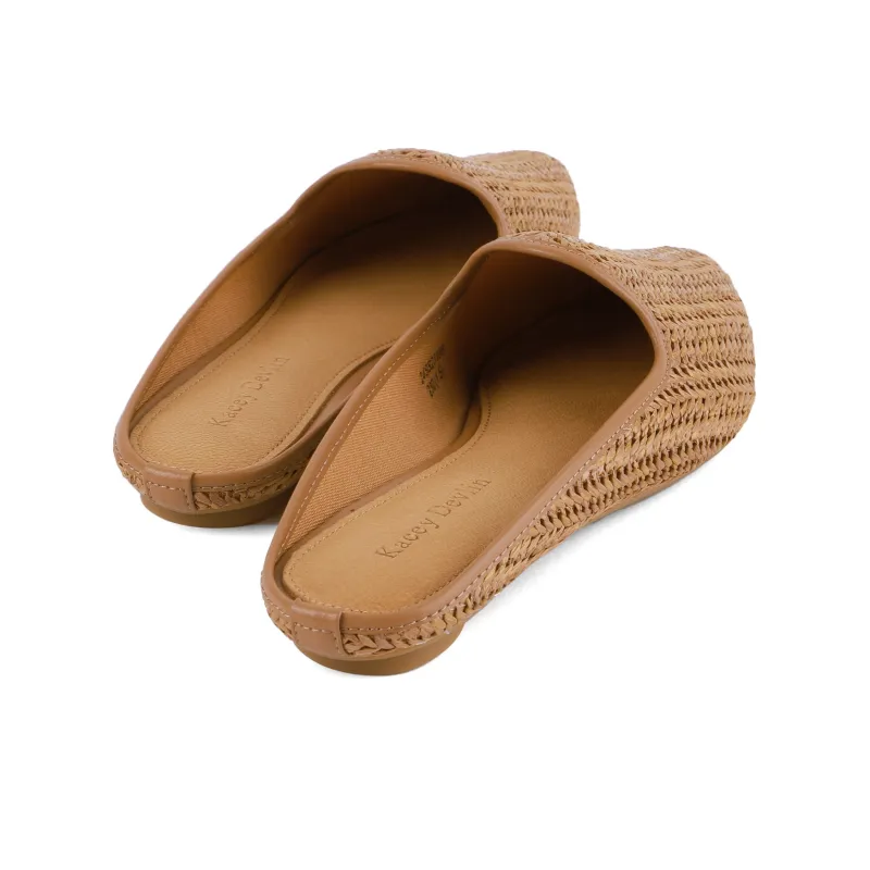 Kacey Devlin Rubber Sole Woven Slip Resistant Closed Toe Slippers Women's-4