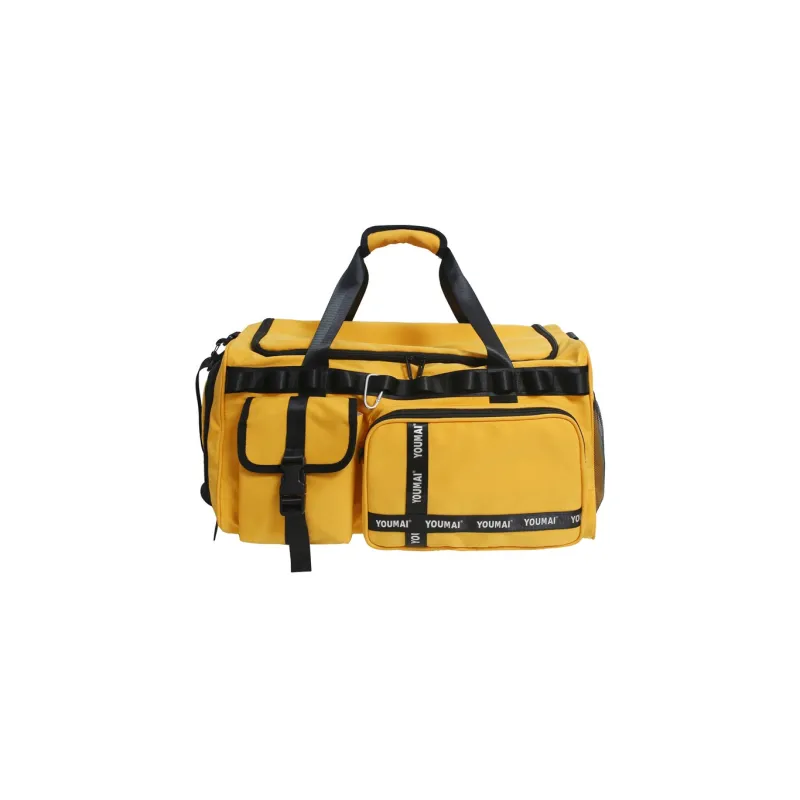 NIGEER Nylon Travel Bag Unisex Black Pink/Green Yellow/Denim Blue/Khaki-10
