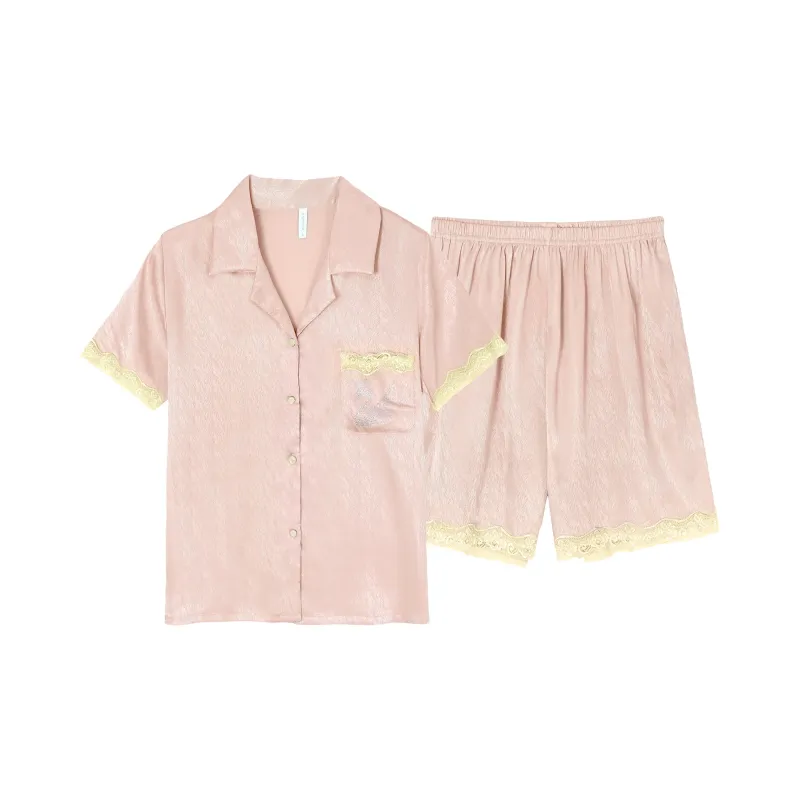 CAIHENGTONG Pajama Set Women's Black-18