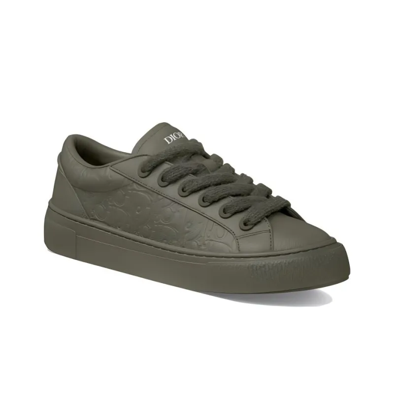 DIOR B33 Platform Shoes Skateboard Shoes Men's Green-2