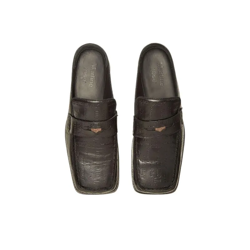 Martine Rose Closed Toe Slippers Women's Black-2