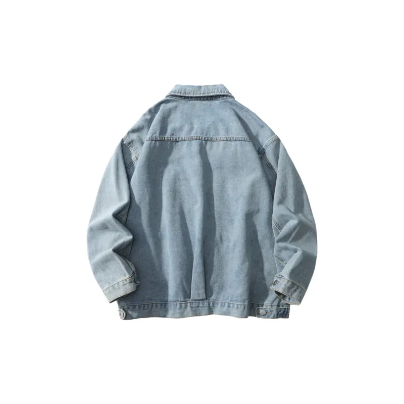 Tre Club Denim Jacket Unisex Blue-1