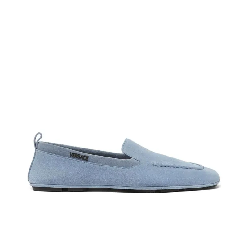 VERSACE Villa Suede Driver Shoes-1