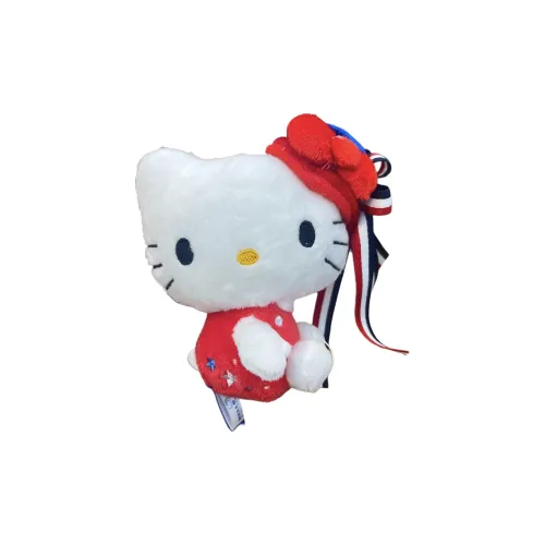 Sanrio Japan Sanrio Kitty 50th Anniversary, Red Kitty Dolls Plush Pendant Small Size Tall