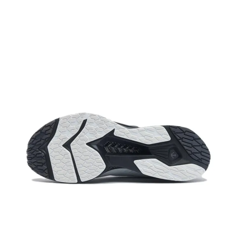 DESCENTE RUNNING Anti-Slip And Wear-Resistant Lightweight Low-Top Running Shoes Men's White-4