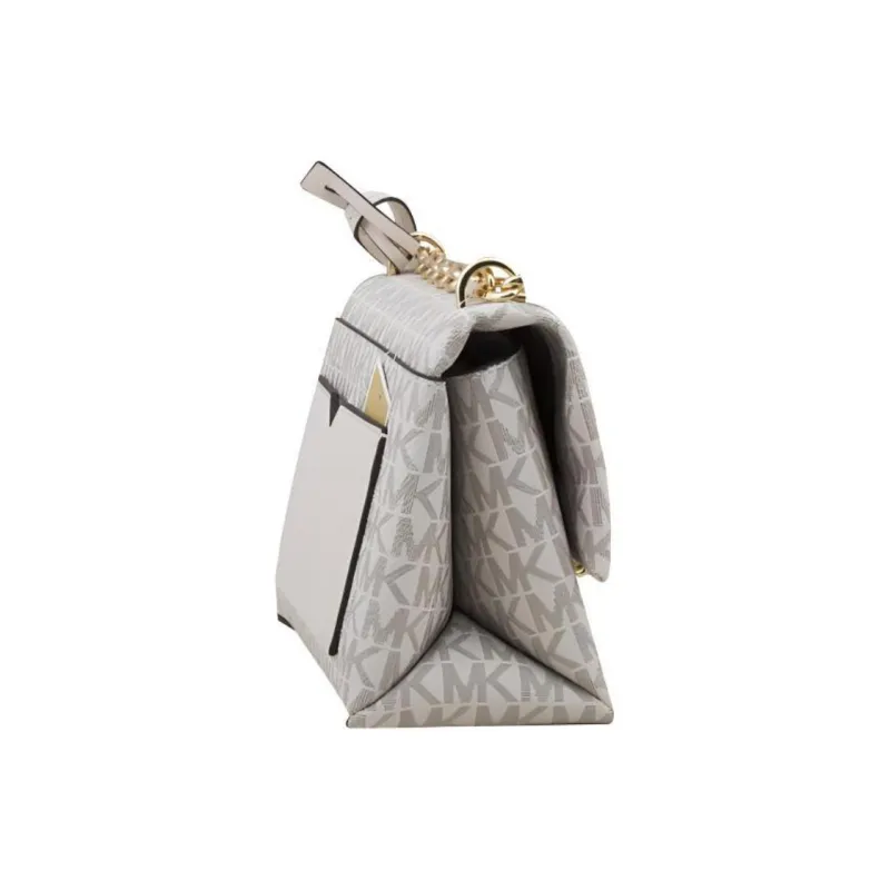 MICHAEL KORS PVC Small Square Bag Envelope Bag Shoulder Bag Crossbody Bag Regular Women's White-2