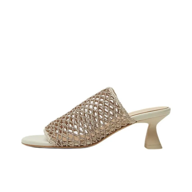 MIISTA Slide Slippers Women's Beige-0