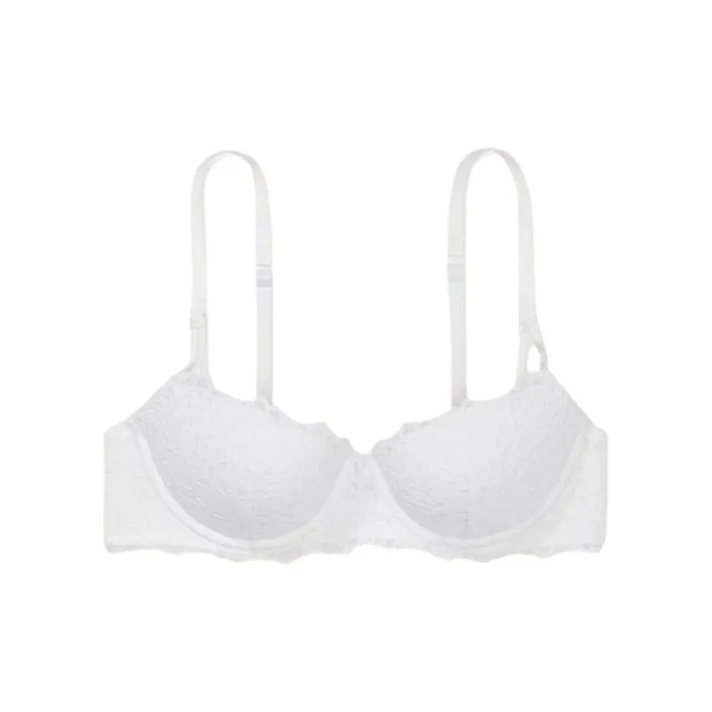 Victoria's Secret PINK Bra Women's White-0
