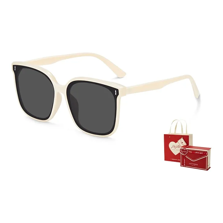 LILY&LOTTY Plate Frame Square Sunglasses Unisex-5