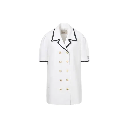 MARDI MERCREDI Short-Sleeved Dresses Women's W03Z0 Off White