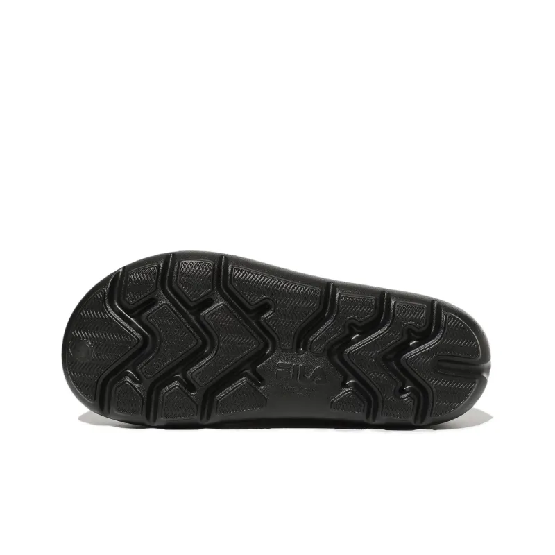 FILA DRIFTER EVA Slip Resistant Flip Flops Unisex Black-4