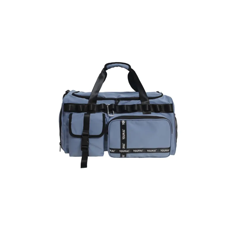 NIGEER Nylon Travel Bag Unisex Black Pink/Green Yellow/Denim Blue/Khaki-15