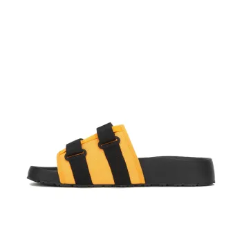 THE NORTH FACE Slip Resistant Slide Slippers Unisex Yellow Korean Style