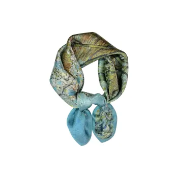 RX UVCUT Silk Scarves Unisex
